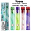 Vozol-Neon-V2-disposable-vape-20mg-mesh