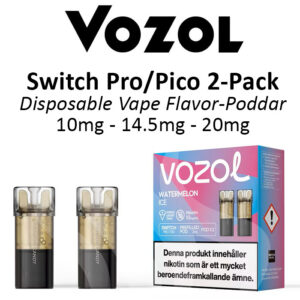 Vozol-Switch-Pod-2Pack-ismokeking disposable vape podsystem