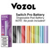 Vozol Switch Pro Disposable Podsystem (Battery Only)