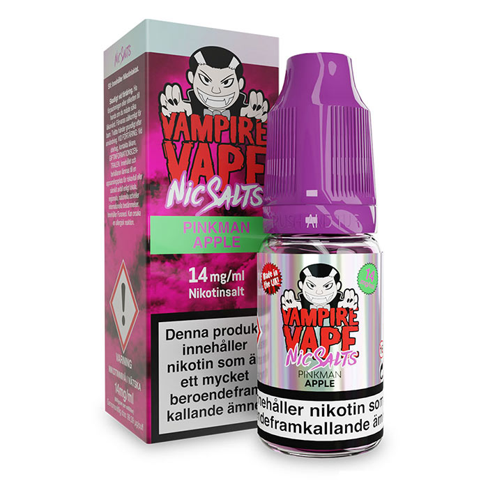 Vampire Vape Salts - Pinkman Apple 10ml 14mg Nic Salt