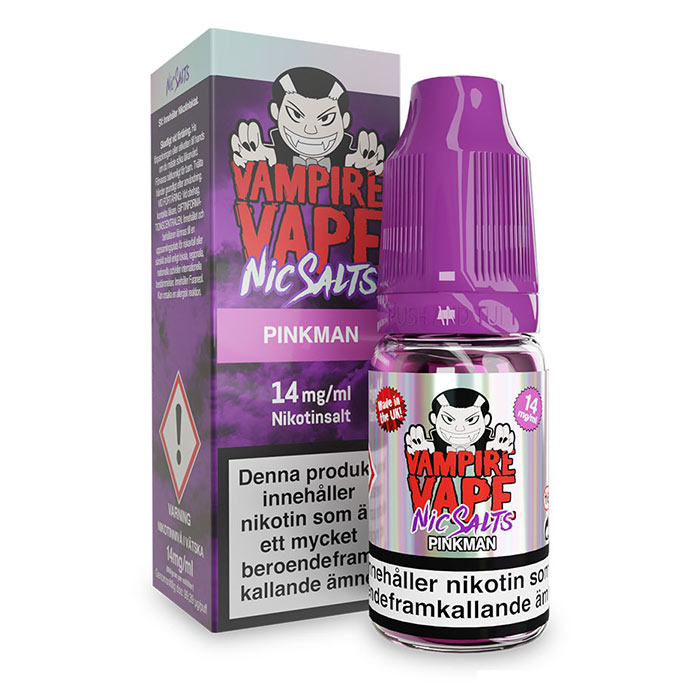 Vampire Vape Salts - Pinkman 10ml 14mg Nic Salt