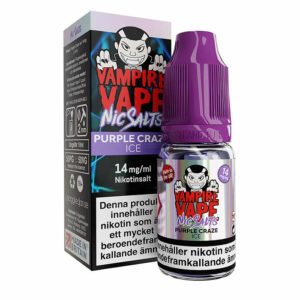 Vampire Vape Salts - Purple Craze 10ml 14mg Nic Salt