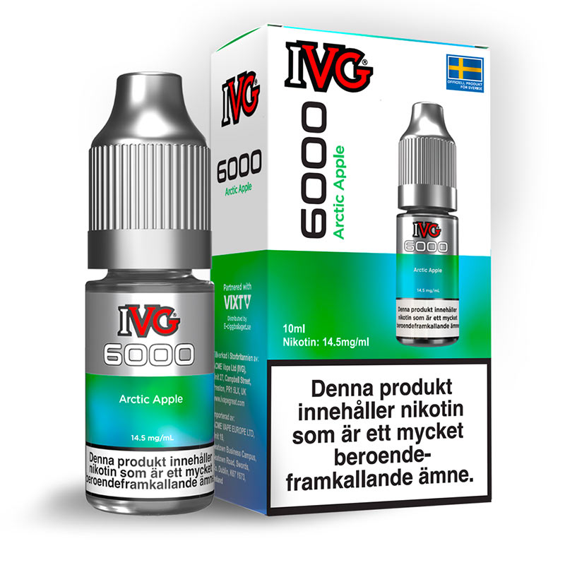 IVG Salt 6000 Arctic Apple 10ml 14.5mg