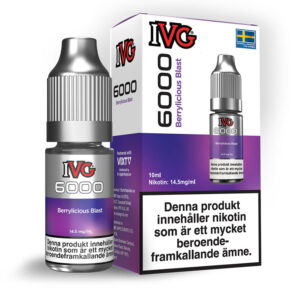 IVG Salt 6000 Berrylicious Blast 10ml 14.5mg