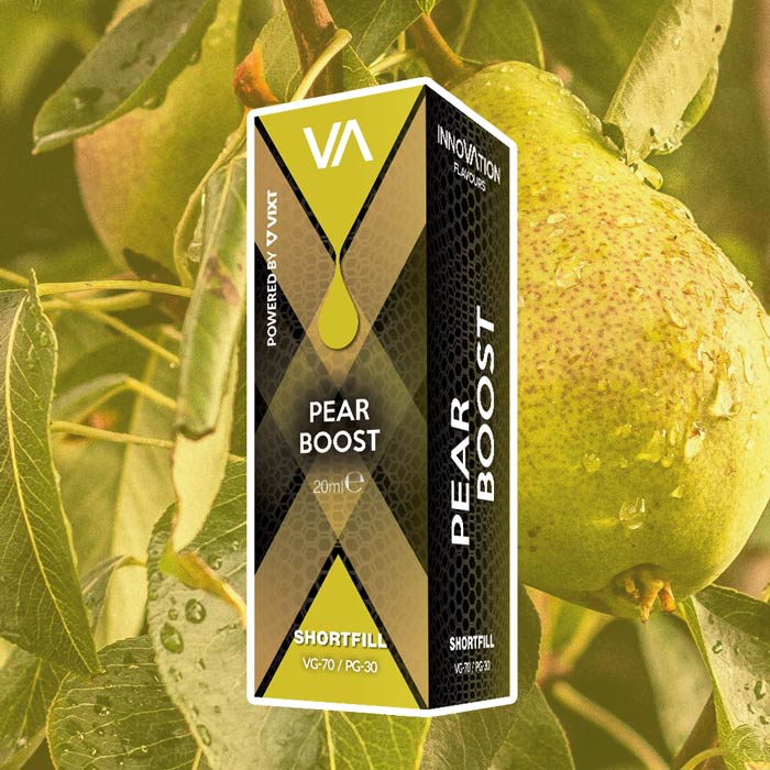 Innovation-20ml-shortfill-ejuice-pear-boost